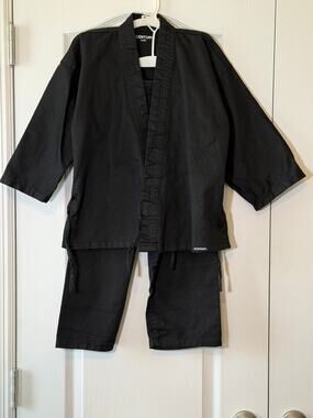 Century Black Martial Arts Gi Uniform Size 00